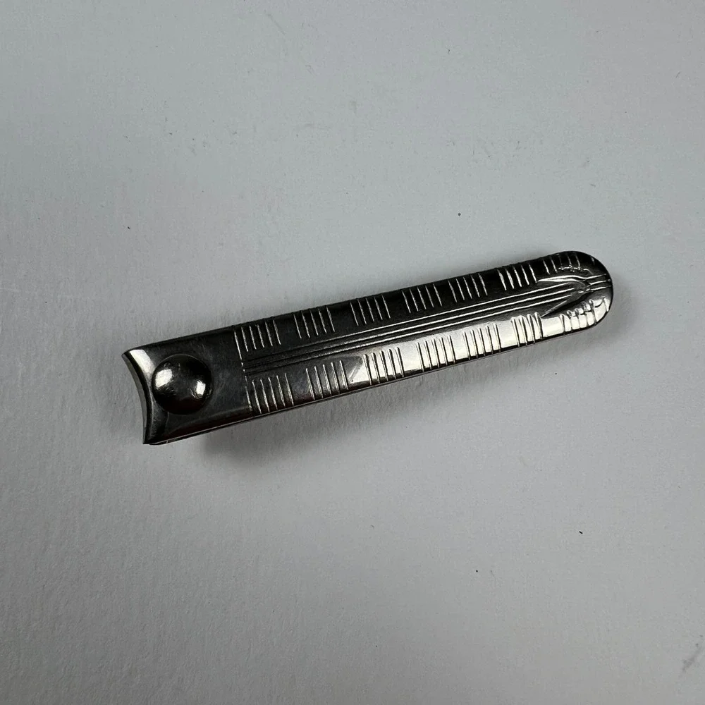La Cross Nail Clippers Unisex OS Silver Vintage Style Stainless Steel Grooming